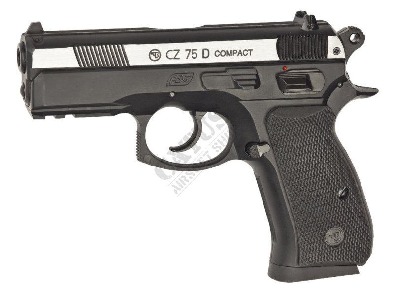ASG vzduchová pištoľ CZ 75D Compact 4,5mm CO2 NBB Dual Tone 