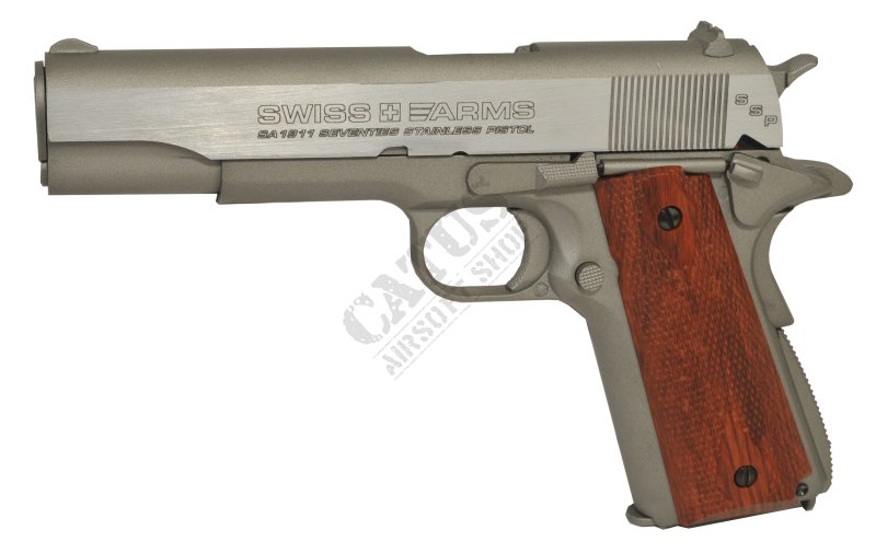 Swiss Arms vzduchová pištoľ 1911 Seventies 4,5mm CO2 GBB  
