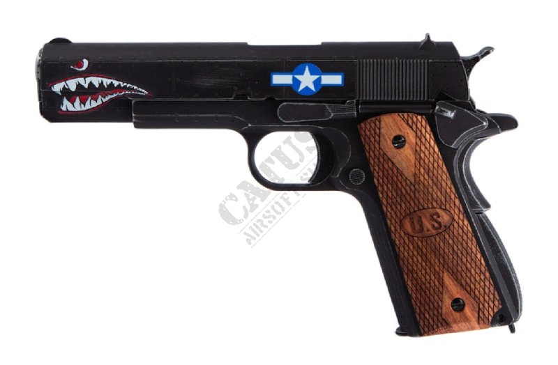 Armorer Works airsoft pištoľ GBB 1911 SQUADRON Green Gas  