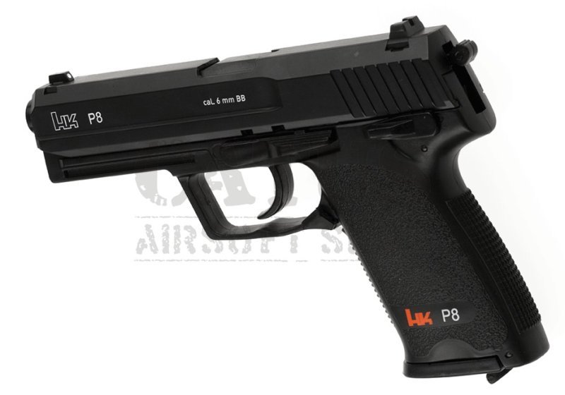 H&K airsoft pištoľ USP P8 CO2 Čierna 