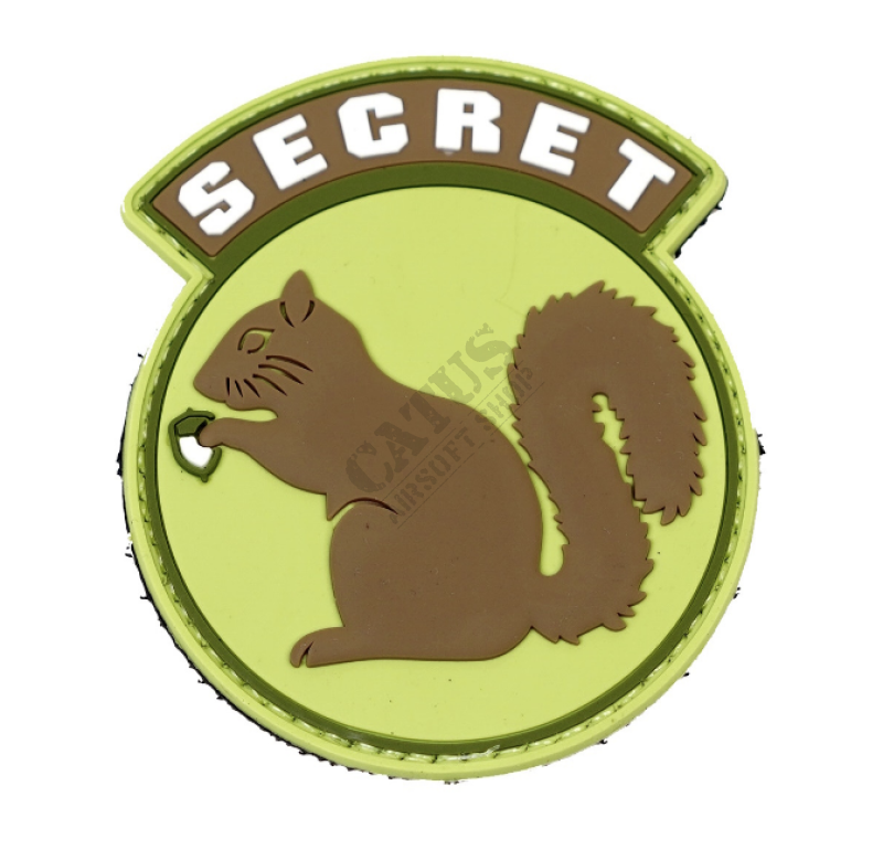 Nášivka Secret Squirrel Emerson Zelená 