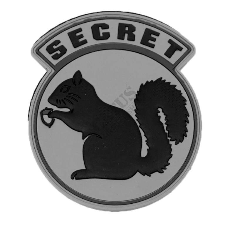 Nášivka Secret Squirrel Emerson Silver 