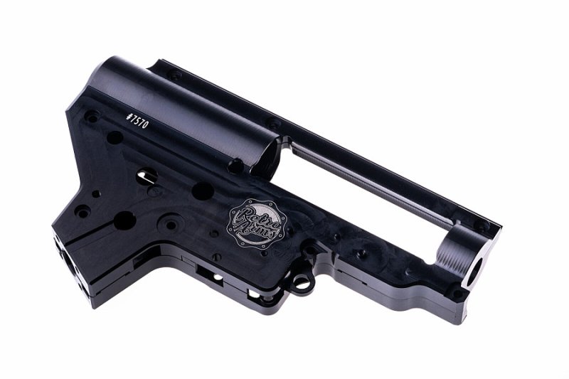 Airsoft CNC mechabox V2 (8mm) pre VFC - QSC Retro Arms čierny