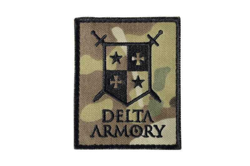 Nášivka na suchý zips Delta Armory Multicam 